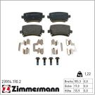 ZIMMERMANN Bremsbeläge 23914.170.2