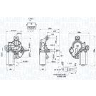 MAGNETI MARELLI Wischermotor 064342011010