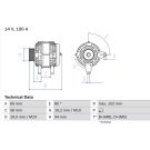 Lichtmaschine OPEL,ALFA 0 986 047 270