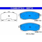 Bremsbelagsatz Nissan P. Cube/Juke/Pulsar/Tiida 07 13.0460-5716.2