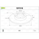 VALEO Bremsscheibe 197218
