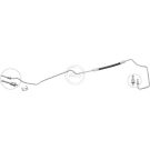 A.B.S. Bremsschlauch SL 1255