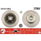 Bremsscheibe Renault T. Megane/Scenic 03- Mit Abs-Lager TRW SINGLE DF4414BS