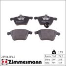 ZIMMERMANN Bremsbeläge 23913.200.2