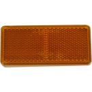 Rückstrahler gelb rechteckig 90x40 selbstklebend 401535.001
