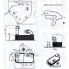 Ölkühler Motoröl Kühler ÖL 350300000700