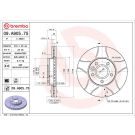 BREMBO Bremsscheibe Max VA 09.A905.75 BREMBO Bremsscheibe Max VA 09.A905.75