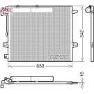 DENSO Kondensator, Klimaanlage DCN17057