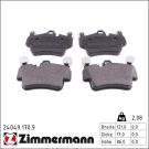 ZIMMERMANN Bremsbeläge 24049.170.9