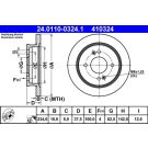 Bremsscheibe 24.0110-0324.1