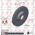 ZIMMERMANN Bremsscheibe 400.5575.30 ZIMMERMANN Bremsscheibe 400.5575.30