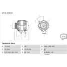 Lichtmaschine 0 986 080 810