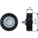 Umlenk-/Führungsrolle, Keilrippenriemen T36607