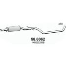 Mittelschalldämpfer VW Golf V Plus 1.6 04 58.6062