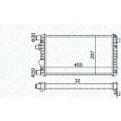 MAGNETI MARELLI Kühler, Motorkühlung 350213191300
