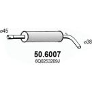 Mittelschalldämpfer 50.6007