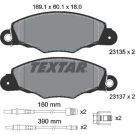 Bremsbelagsatz Citroen P. Xantia 98 2313503