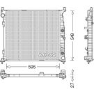 DENSO Motorkühler DRM17055