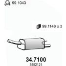 Endschalldämpfer 34.7100