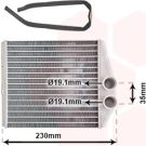 VAN WEZEL Wärmetauscher, Innenraumheizung 37006355