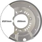 VAN WEZEL Spritzblech, Bremsscheibe 5430372