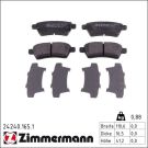 ZIMMERMANN Bremsbeläge 24240.165.1
