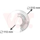 VAN WEZEL Spritzblech, Bremsscheibe 5874371