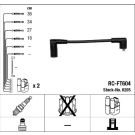 RC-FT604 NGK - Zündkabelsatz FIAT CINQECENTO 91-93 8205