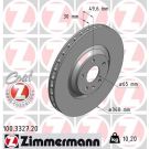 ZIMMERMANN Bremsscheibe 100.3327.20