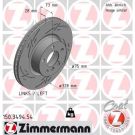 ZIMMERMANN Bremsscheibe 150.3494.54 ZIMMERMANN Bremsscheibe 150.3494.54