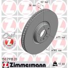 ZIMMERMANN Bremsscheibe 150.2918.20 Coat Z
