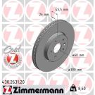 ZIMMERMANN Bremsscheibe 430.2631.20 Coat Z