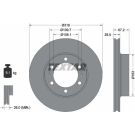 Bremsscheibe Toyota P. Land Cruiser 02- 318Mm 92230403 Bremsscheibe Toyota P. Land Cruiser 02- 318Mm 92230403