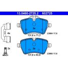 Bremsbelagsatz Mini P. Cooper/One 1,6-2,0 03-16 13.0460-2725.2
