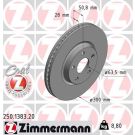 51 481 083 Bremsscheibe VA FORD Galaxy 15 Coat Z 250.1383.20