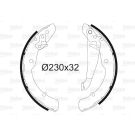 VALEO Bremsbacken 562641