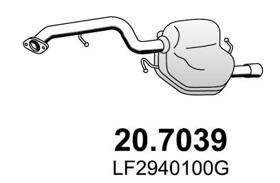 Endschalldämpfer 20.7039