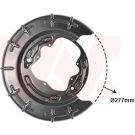 VAN WEZEL Spritzblech, Bremsscheibe 8207374