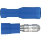 Phonocar Kabelschuh 4 mm 4 Stück männlich 4 Stück weiblich Rundstecker-Set 4+4 046092