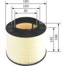 Luftfilter AUDI F 026 400 394