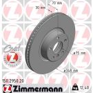 ZIMMERMANN Bremsscheibe 150.2950.20 Coat Z