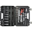 Steckschlüsselsatz L Typ2 1/2 + 1/4 108-Tlg YT-38791