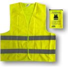 Warnweste gelb Größe L in Tasche 93011
