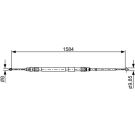 Handbremsseil BMW 3 13 1987482491