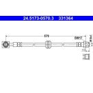 Bremsschlauch 24.5173-0570.3