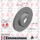 Bremsscheibe HA Sport BMW 3 18 SPORT Z 150.2983.52 Bremsscheibe HA Sport BMW 3 18 SPORT Z 150.2983.52