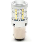 LED Metalsockel P21/5W Bay15d 26x 3030 SMD Weiß 100 % Canbus Inside