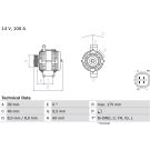 Lichtmaschine HONDA,ACURA 0 986 082 420