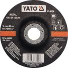 Schruppscheibe F÷r Metall Gekr÷Pft 125X6,0X22 YT-6124