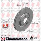 ZIMMERMANN Bremsscheibe 400.3693.20 ZIMMERMANN Bremsscheibe 400.3693.20
